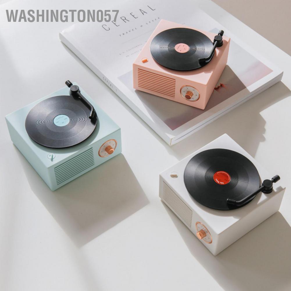 Washington057 Washington057 Loa Bluetooth nhỏ không dây di động kiểu cổ điển cải tiến với âm trầm phong phú và thanh HD