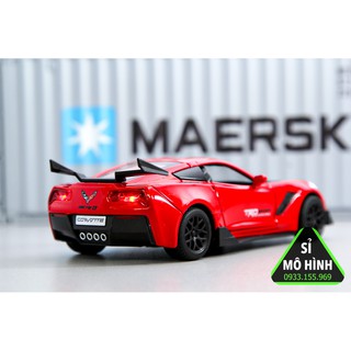 Mô hình xe Chevrolet Corvette 1:32 Đỏ