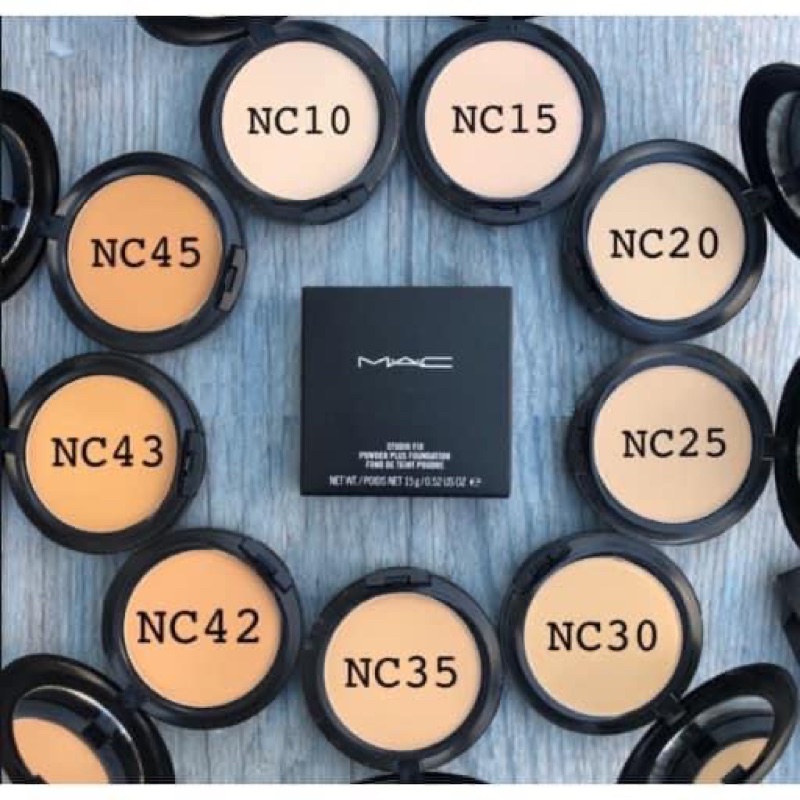 Phấn Phủ Mac Studio Fix Powder Plus Foundation Nc20 Nc25 Nc30 Nw20