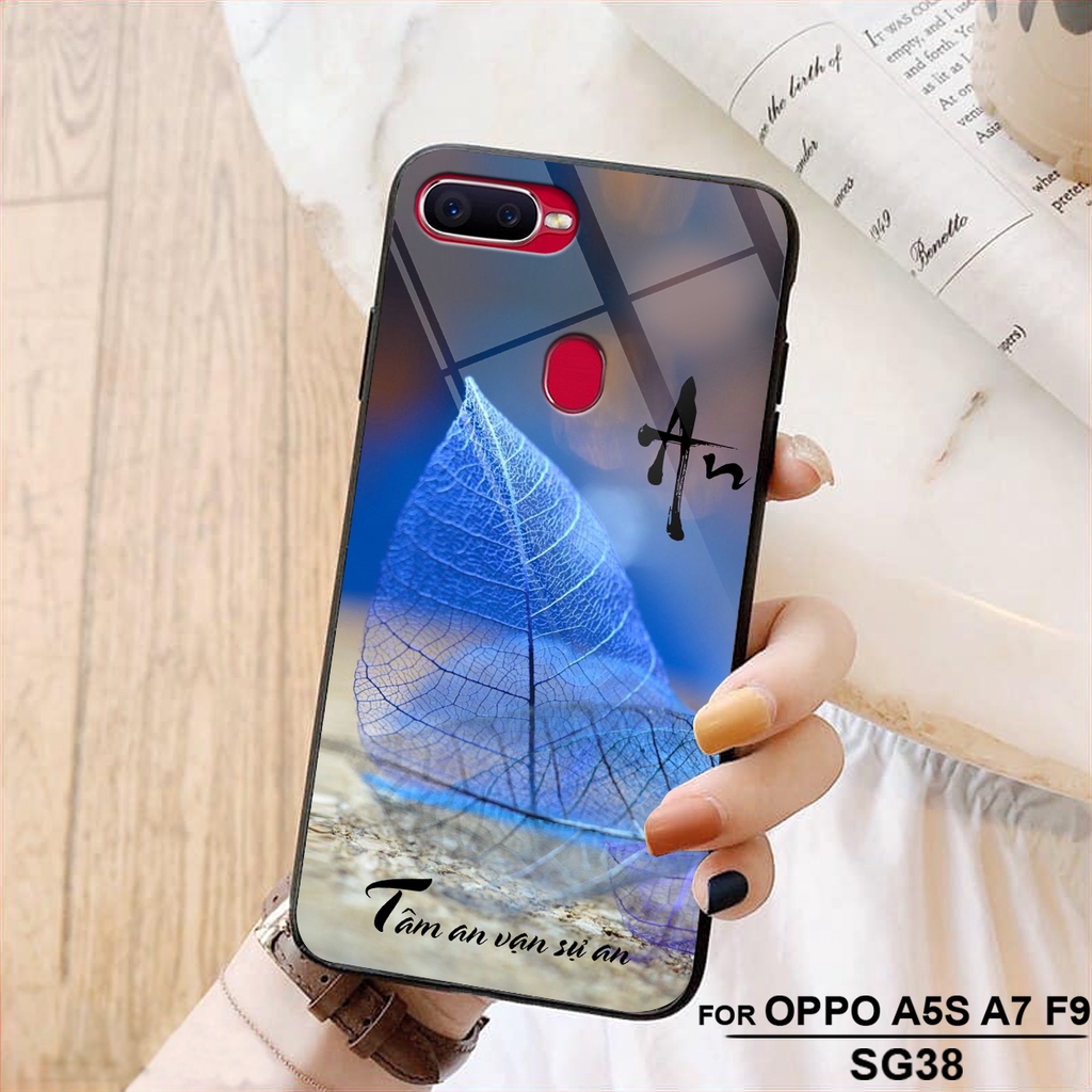 ỐP lưng kính 3D OPPO A5S,A7,F9, ỐP điện thoại OPPO A5S,A7,F9 thế hệ mới siêu sang Son Store