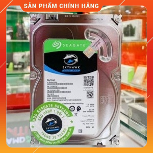 Ổ cứng HDD Seagate SkyHawk 2TB 3.5 inch, 5900RPM, SATA, 64MB Cache (ST2000VX008) - Chuyên dụng cho camera