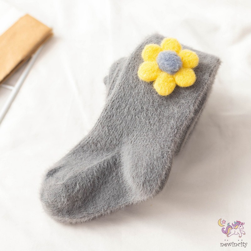 Quần tất co giãn giữ ấm cho bé gái