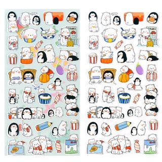 1 tấm nhãn dán dễ thương
