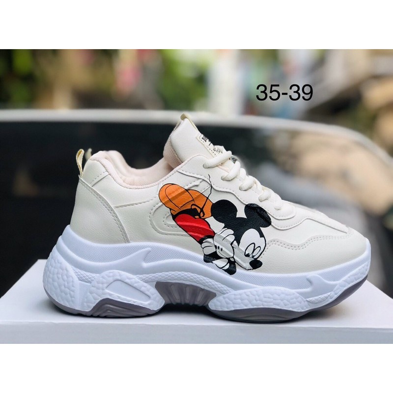 ✔️( sz 39)SALE GIÀY BATA MICKEY ĐẾ CAO uy tin chất lượng