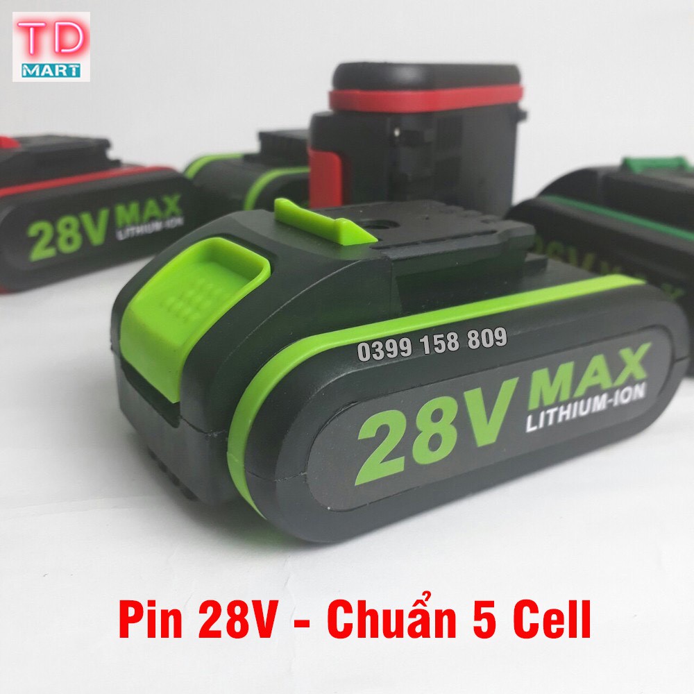 Pin Máy khoan Hitachi 26v - 28v Chuẩn 5 Cell