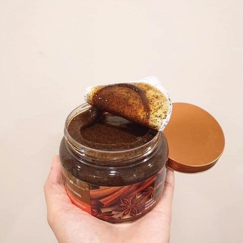 Tẩy Da Chết Toàn Thân Hương Café Và Quế Hồi Nga 380g (Gel Scrub Coffee Cinnamon Cloves) Làm Sạch Và Săn Chắc Da Hiệu Qủa