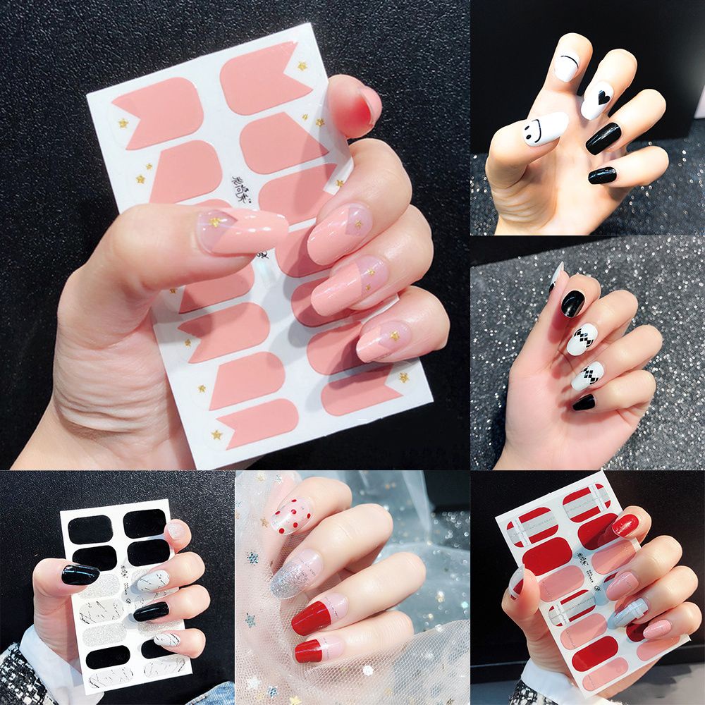 [Hàng mới về] Miếng dán trang trí móng tay 3D thời trang