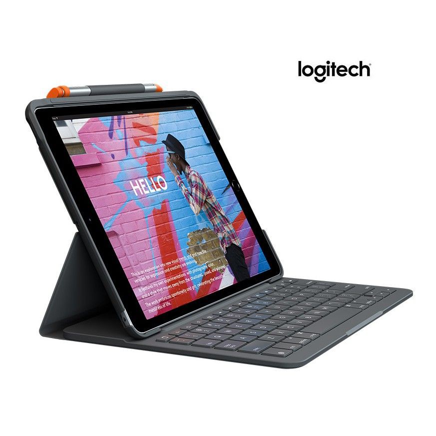 Bàn Phím iPad Logitech Slim Folio Air Gen 3 - 10.5 inch