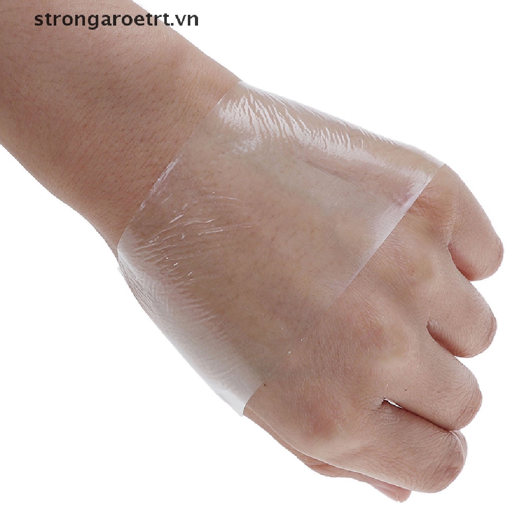 Bộ 10 miếng dán che vết thương co giãn trong suốt chống nước