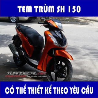  Tem Trùm SH Candy Cam - Có thể thiết kế theo yêu cầu riêng của từng khách hàng - Ship hàng toàn quốc