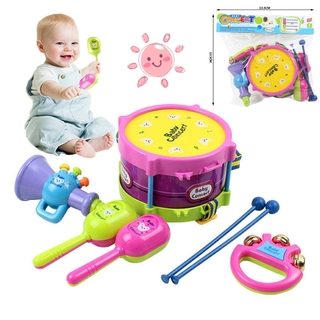 Set 5 Nhạc Cụ Trống Đồ Chơi Cho Bé