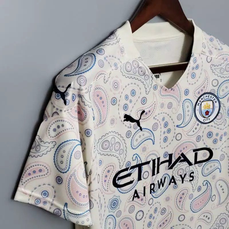 Áo Thun Thể Thao Manchester City 3rd 2020 2021 Jersey Man City 3rd 2020 2021