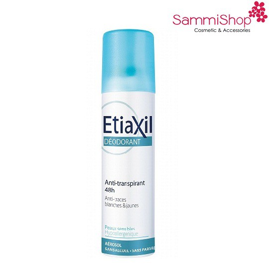 Xịt Khử Mùi EtiaXil Deodorant Anti-Transpirant 48h Spray Armpits