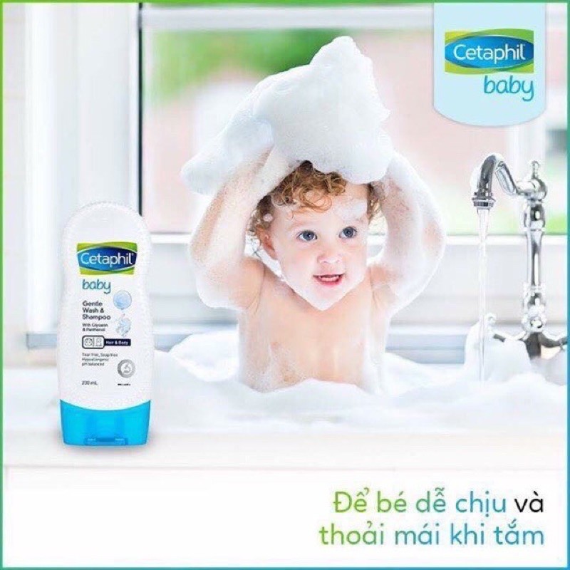 Sữa Tắm Cetaphil Chính Hãng Cho Bé