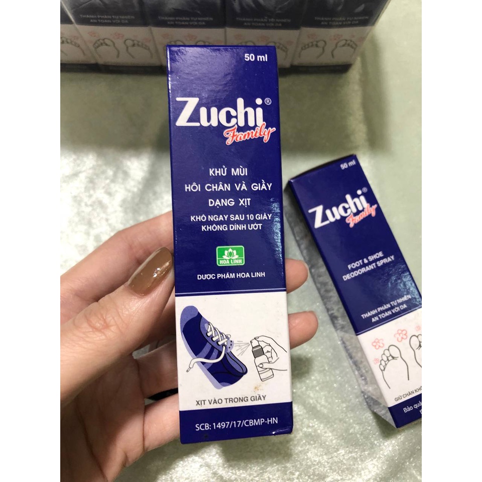 Xịt giày zuchi 50ml