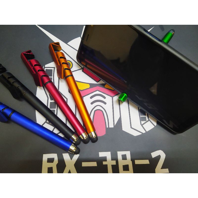 Bút cảm ứng 3in1 bút bi nước học sinh, bút cảm ứng smartphone iphone ipad siêu nhẹ, bút ký, giá đỡ điện thoại magic pen