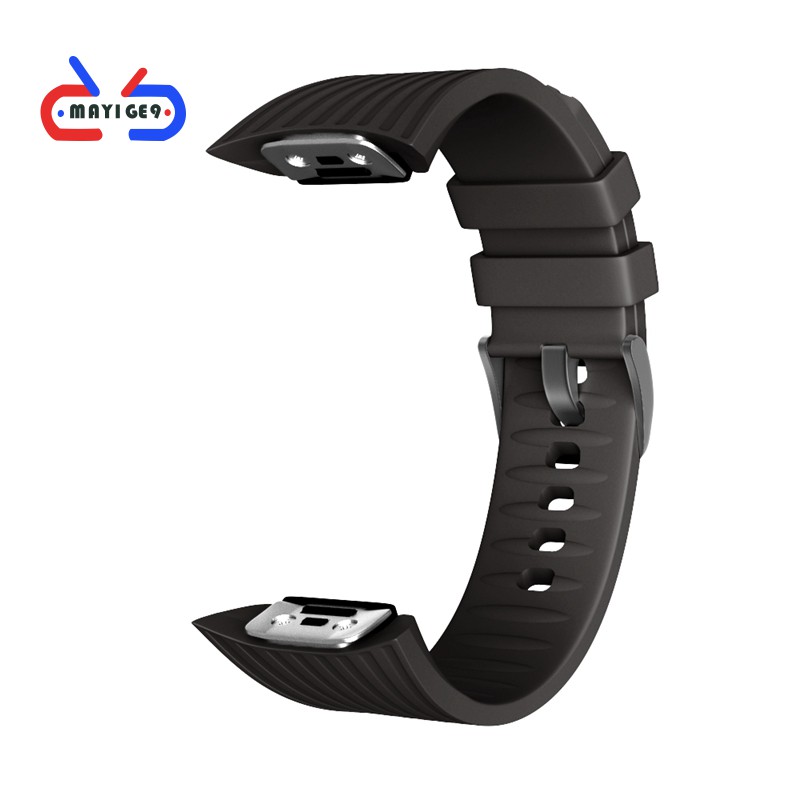 Dây Đeo Silicon Cho Đồng Hồ Thông Minh Samsung Galaxy Gear Fit 2 Pro Samsung Gear Fit 2 Sm-R360- Black