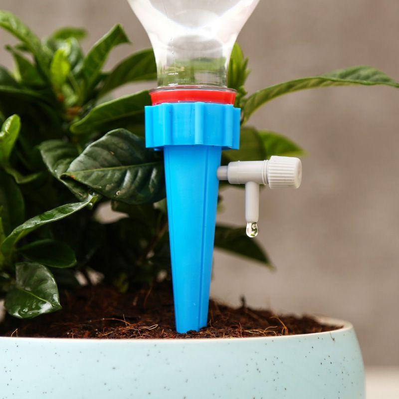 BỘ 10 NẮP TƯỚI NHỎ GIỌT TIỆN LỢI - TỰ ĐỘNG CÓ GẮN CHAI NƯỚC