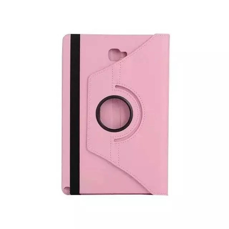 Bao da máy tính bảng nắp lật có giá đỡ xoay 360 độ dành cho Samsung Galaxy Tab A 10.1 T580 T585 T587 có bút cảm ứng
