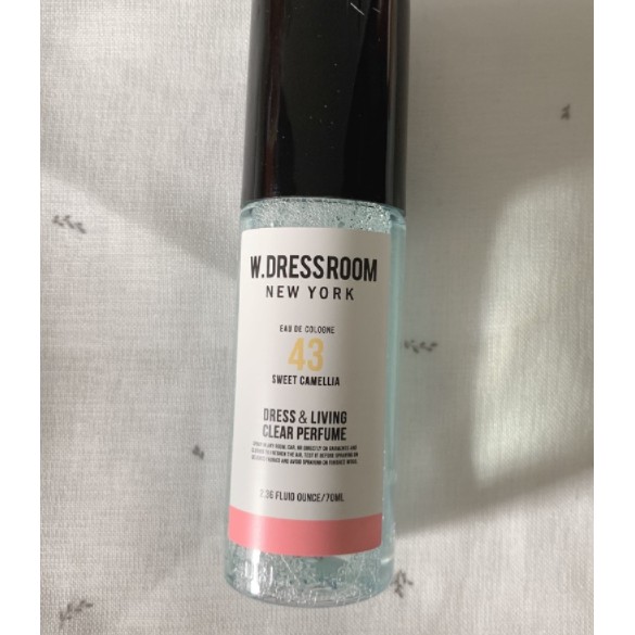 Nước hoa xịt vải hoa trà Wdressroom No 43 Sweet Camellia 70ml xịt thơm quần áo Hàn Quốc (Shop Bunny Beans) | Thế Giới Skin Care