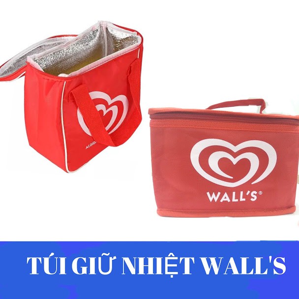 Túi giữ nhiệt Wall đỏ