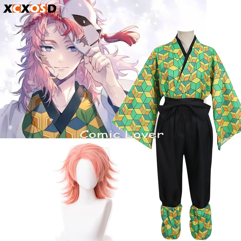 Bộ Đồ Kimono Hóa Trang Nhân Vật Sabito Phong Cách Nhật Bản Mới