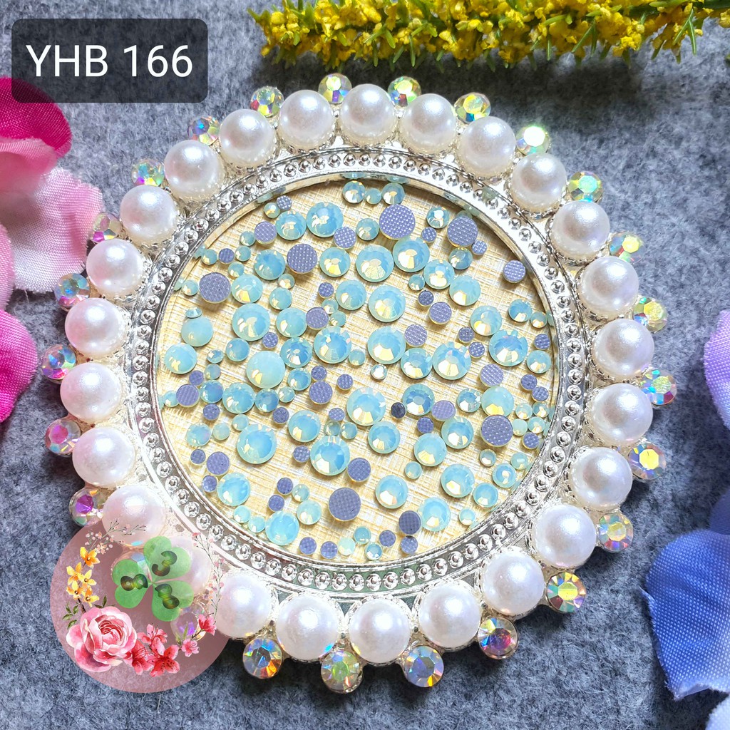 Mã YHB 166 . Đá YHB đính trang trí móng siêu lấp lánh. Hàng chuẩn loại A.