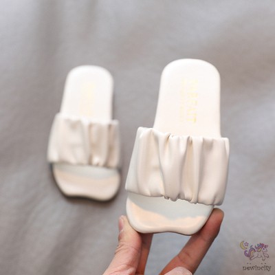 Xăng đan Da Pu Phong Cách Hàn Quốc Cho Bé Gái