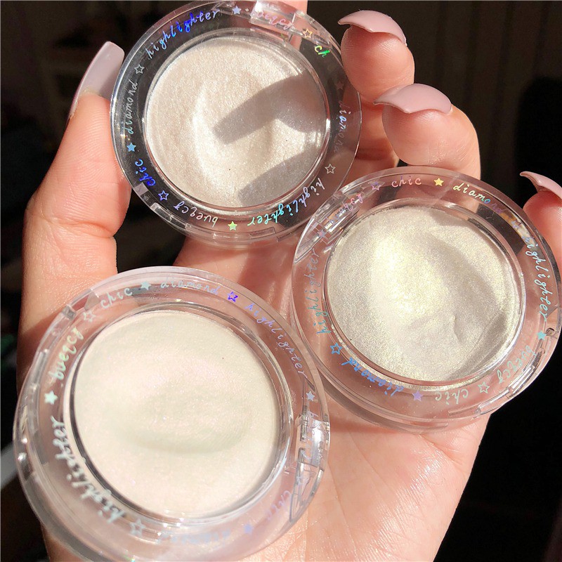 Phấn Bắt Sáng Bueqcy Kết Cấu Khoai Tây Chống Nước Chống Nhòe 3 Màu Tùy Chọn