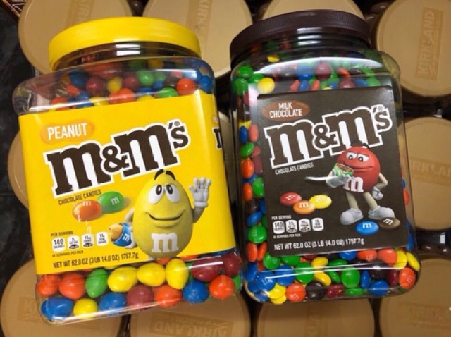 🌺🌸[HSD 06/2022] Hộp M&M Peanut Chocolate và M&M’s Milk Chocolate Candies 175