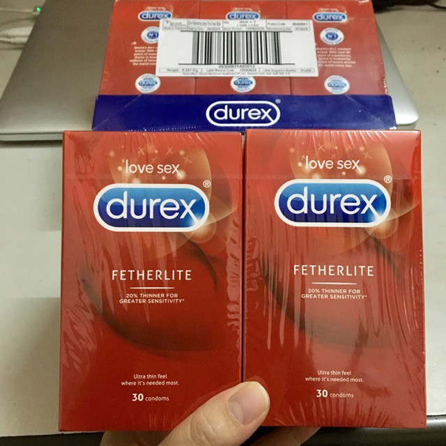 Bao Cao Su Siêu Mỏng Durex Fetherlite - NHẬP KHẨU ÚC