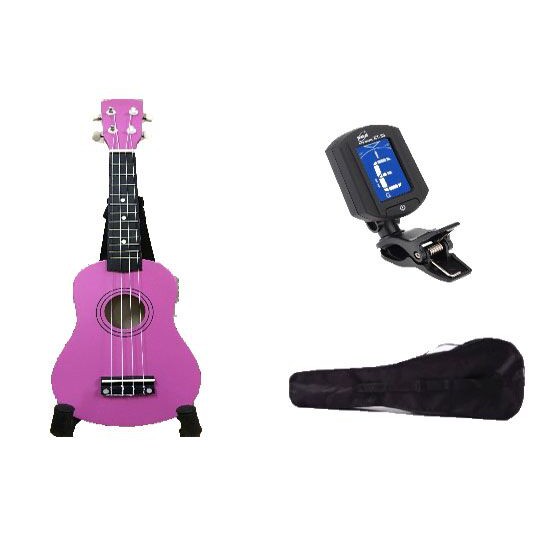 ĐÀN UKULELE CONCERT ĐỦ MÀU TẶNG MÁY LÊN DÂY+ BAO ĐỰNG - HÀNG CÓ SẴN