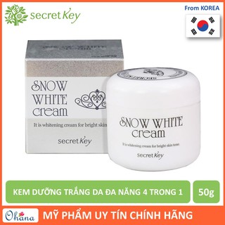 Kem dưỡng trắng da Secret Key Snow White Cream 50g