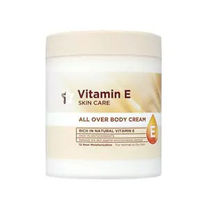 Kem dưỡng thể Vitamin E All Over Body Cream 475ml - Superdrug