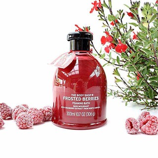 Sữa tắm tạo bọt The body shop Frosted berries 300ml _ hàng chính hãng authentic Anh