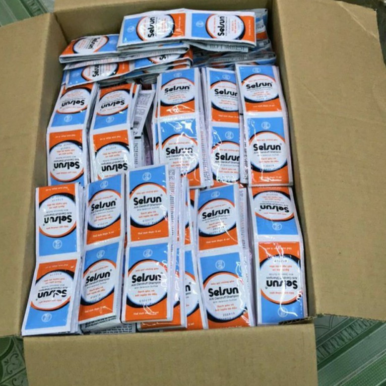 Combo 10 gói DG chống gàu Selsun 5ml