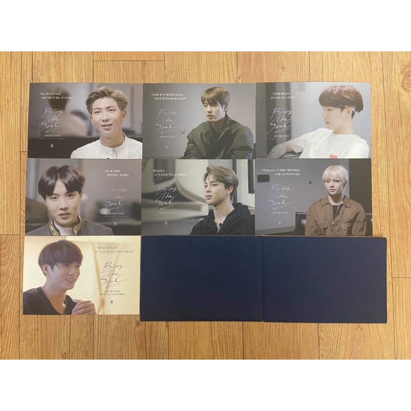 BTS OFFICIAL POSTCARD SET Bưu thiếp hình ảnh BRING THE SOUL