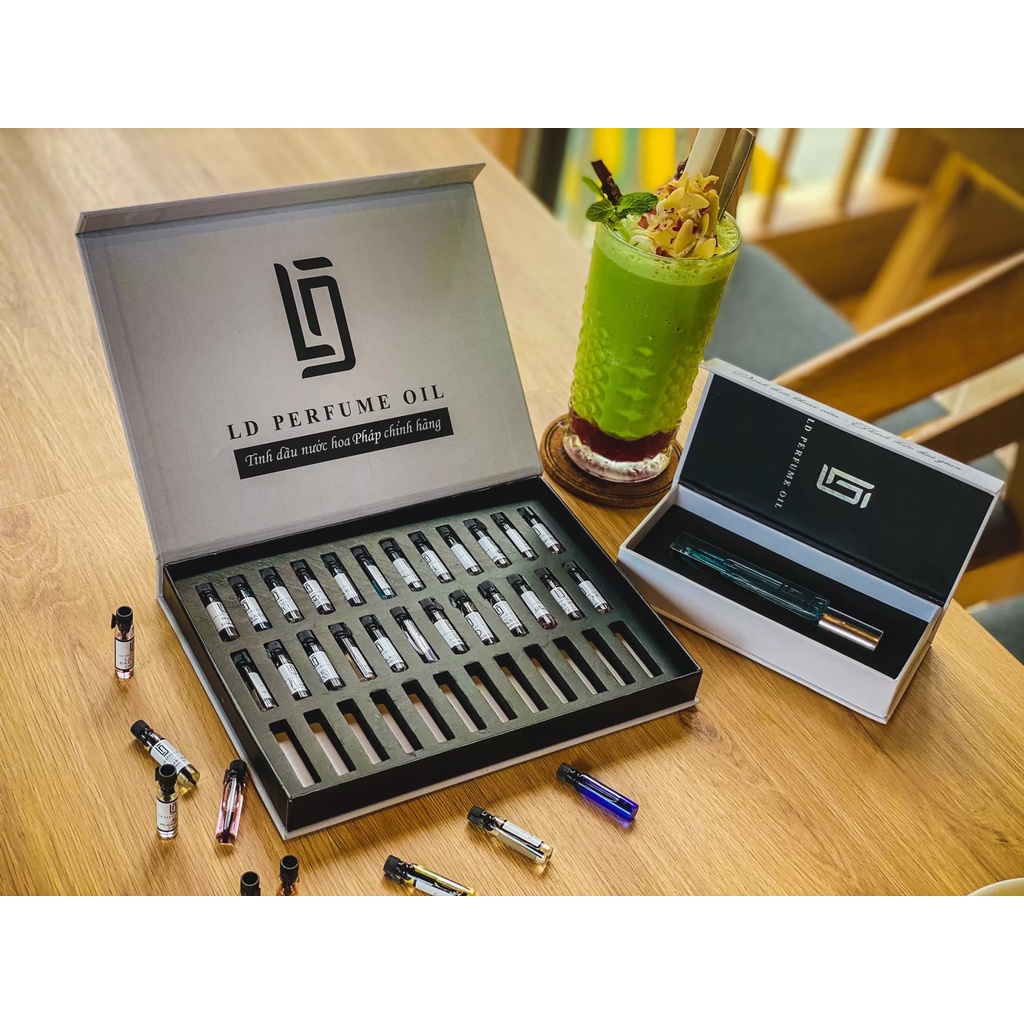 BẢN FULL - Bảng Test 36 Mùi hương siêu HOT dành cho Nam, Nữ, Unisex - Nước hoa nhà LD PERFUME OIL - HuyenLinh Beauty