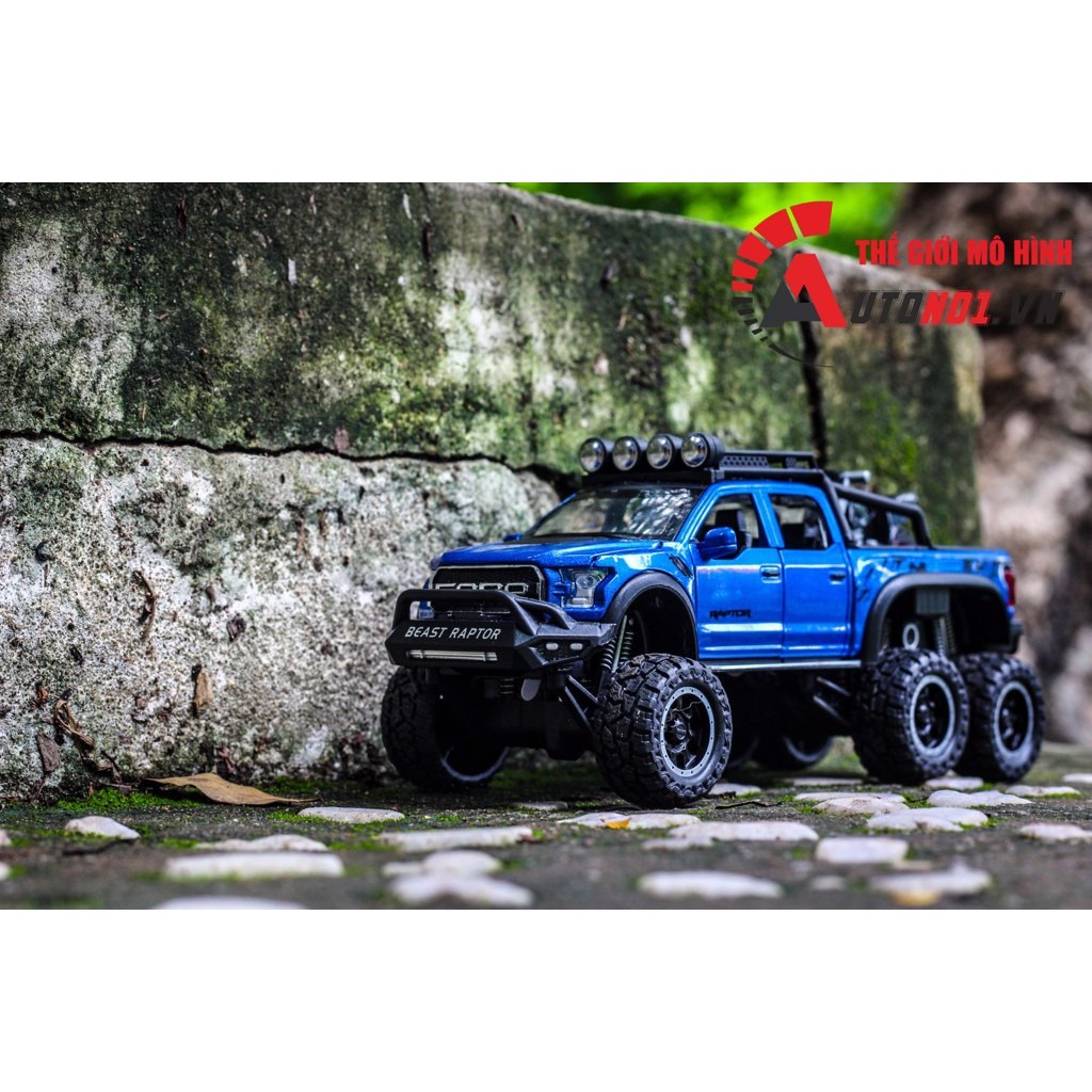 MÔ HÌNH XE FORD BEAST RAPTOR F150 OFFROAD 1:32 CHE ZHI