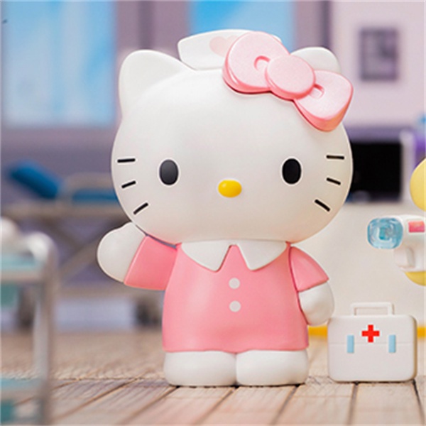★Hgtoys★Mô Hình Búp Bê Toptoy Sanrio Làm Việc Ngày Bí Ẩn Trang Trí