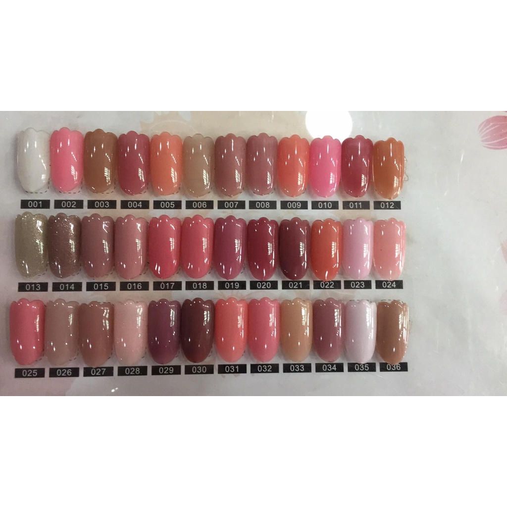 Sơn Gel Thạch Vinimay 36 mầu