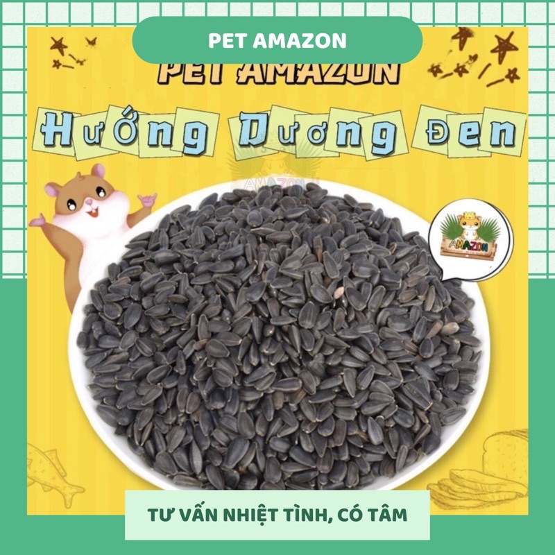 Hạt hướng dương đen cho thú cưng 500g