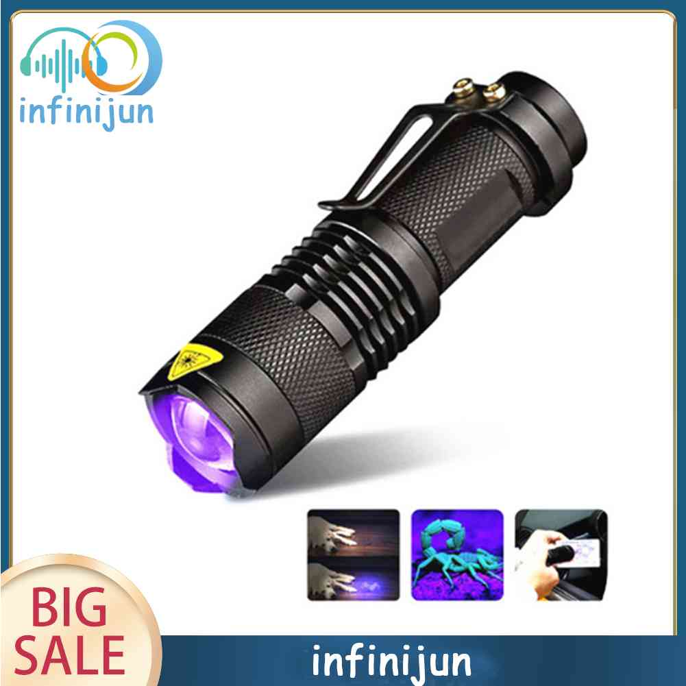 Đèn Pin Cầm Tay Chiếu Tia Cực Tím