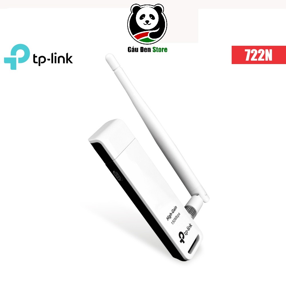 USB Wifi (high gain) TP-Link TL-WN722N tốc độ 150Mbps