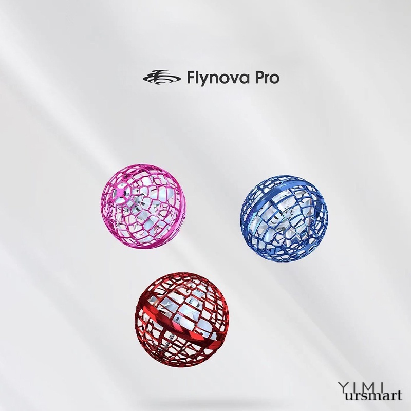 Đồ chơi máy bay điều khiển từ xa Flynova Pro 2021 với đèn LED xoay 360 độ cho trẻ em và người lớn