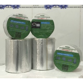 Băng keo chống thấm chống dột nhật bản maxseal bám dính trên mọi bề mặt mái tôn tường trần bê tông-băng dính chống thấm