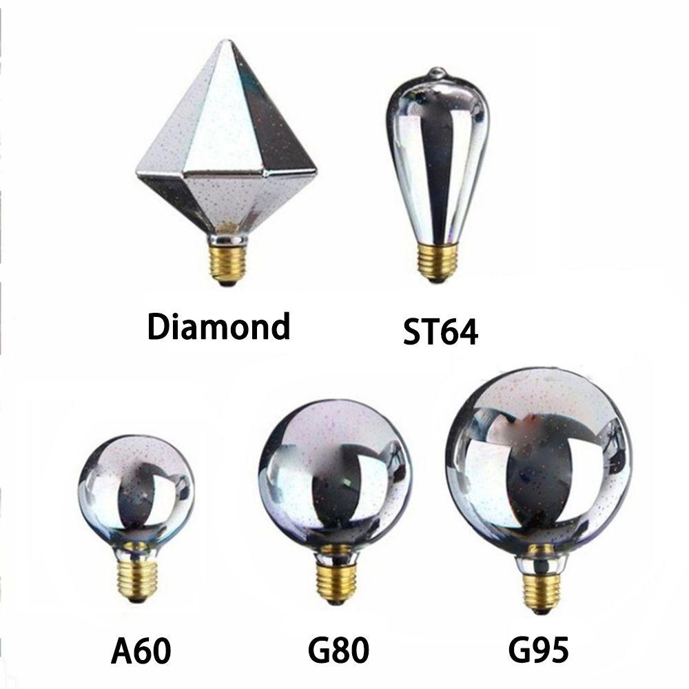 Đuôi Đèn E27 Pháo Hoa 3D Nhiều Màu Sắc