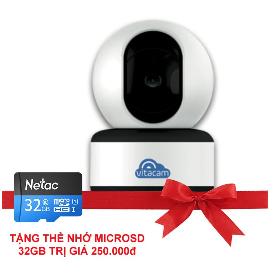 Camera quan sát Wifi Vitacam C1080 FullHD - Camera thông minh xoay theo chuyển động | BigBuy360 - bigbuy360.vn