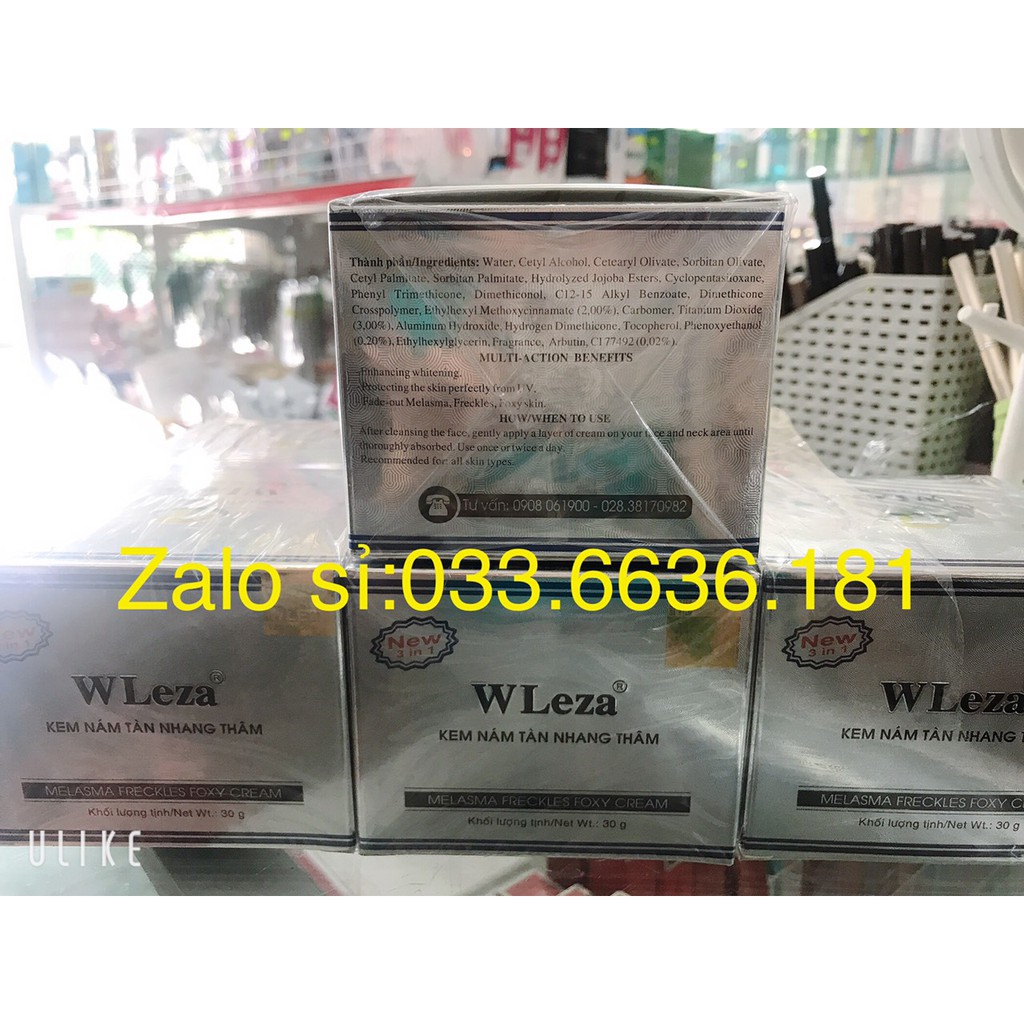 kem wleza bạc nám 30g