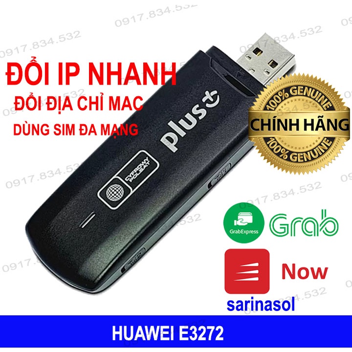 Usb Dcom 4G Huawei E3272 và E3372 mobile partner Tốc Độ 150Mb - Hỗ Trợ Đổi IP Mạng